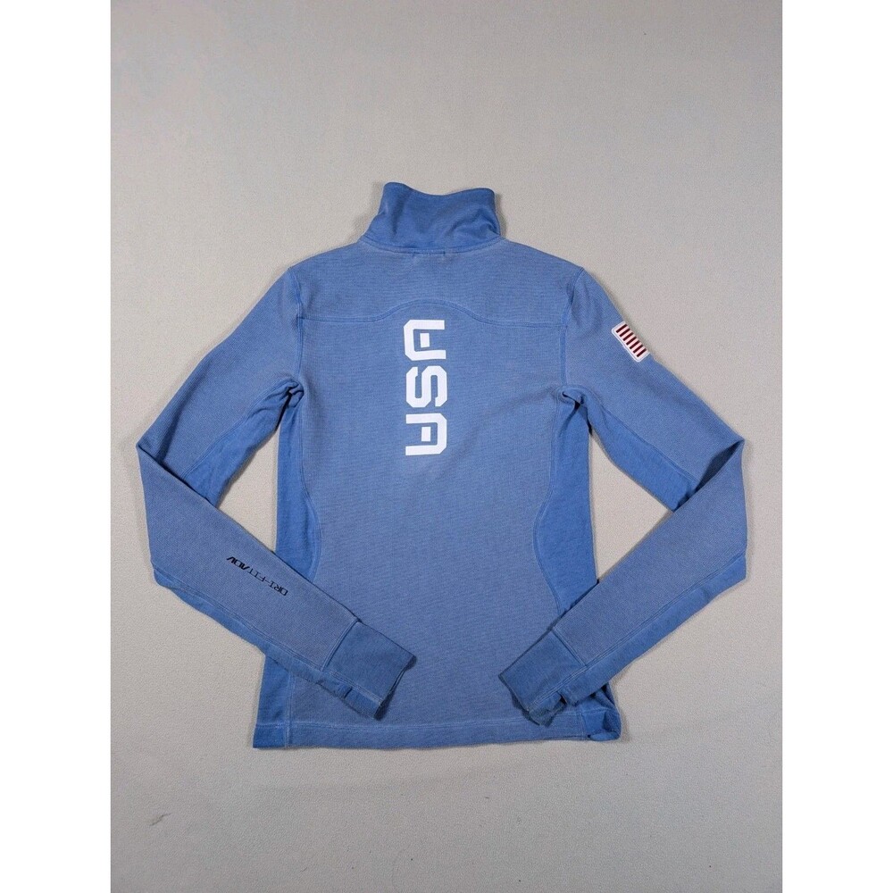 NIKE ACG USA Olympic Team 1/4 Zip Sweatshirt Dri-Fit ADV Women's Small Quarter - Picture 7 of 11